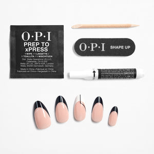 OPI xPress-On Kit Unghii False cu Efect de Gel - My 9 to Thrive - Long