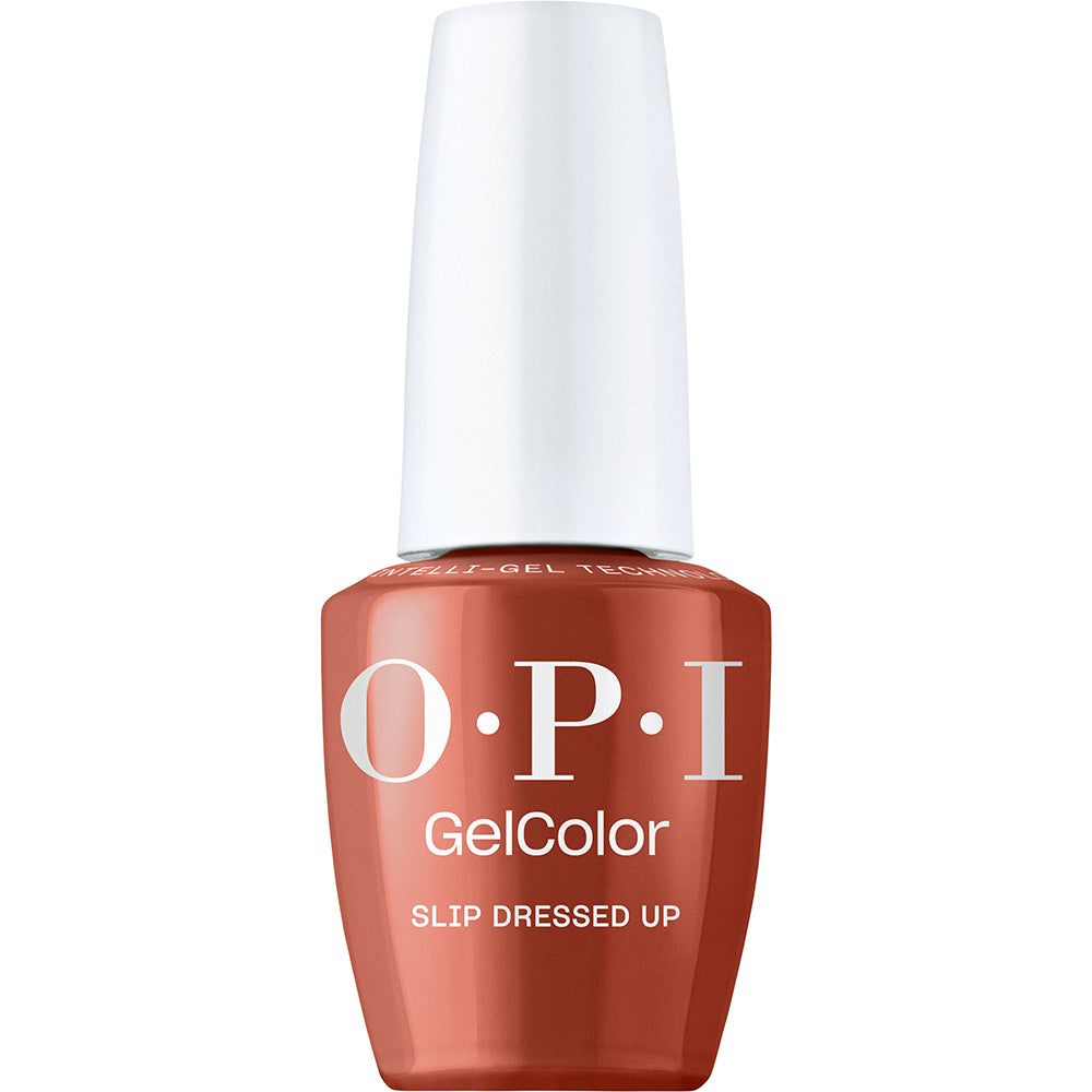 OPI Mani-tude Collection Lac de Unghii Semipermanent - Slip Dressed Up 15ml Rosu