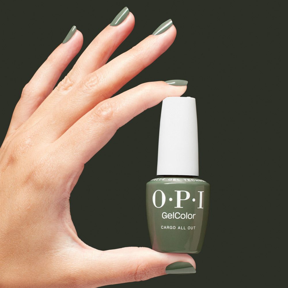 OPI Mani-tude Collection Lac de Unghii Semipermanent - Cargo All Out 15ml Verde
