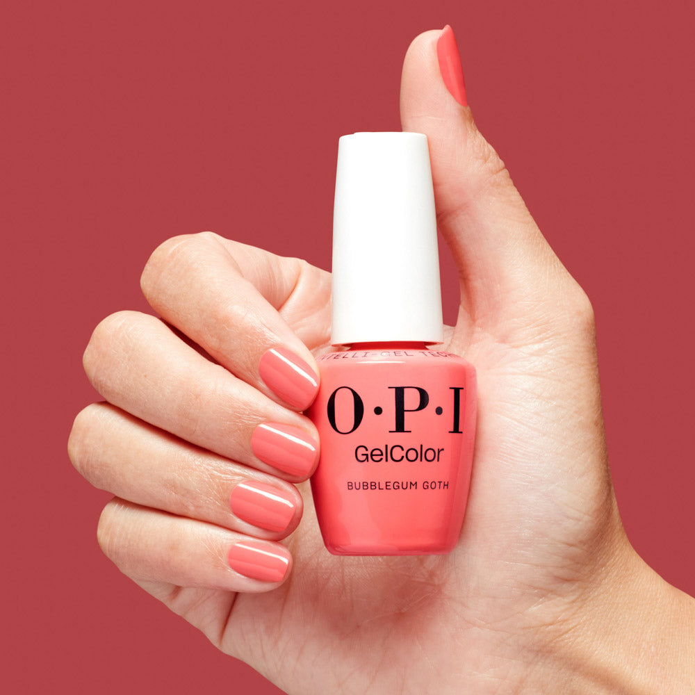 OPI Mani-tude Collection Lac de Unghii Semipermanent - Bubblegum Goth 15ml Roz