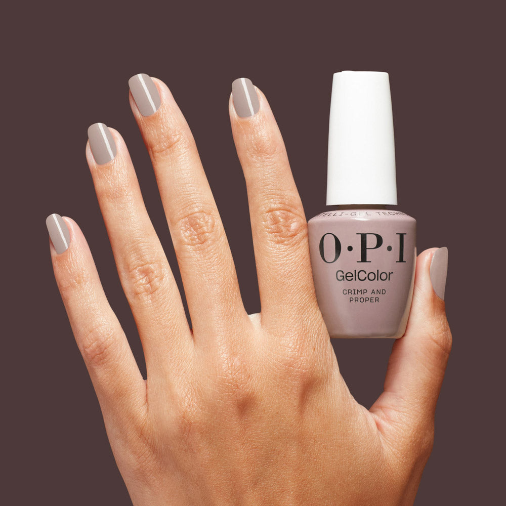 OPI Mani-tude Collection Lac de Unghii Semipermanent - Crimp and Proper 15ml Nude