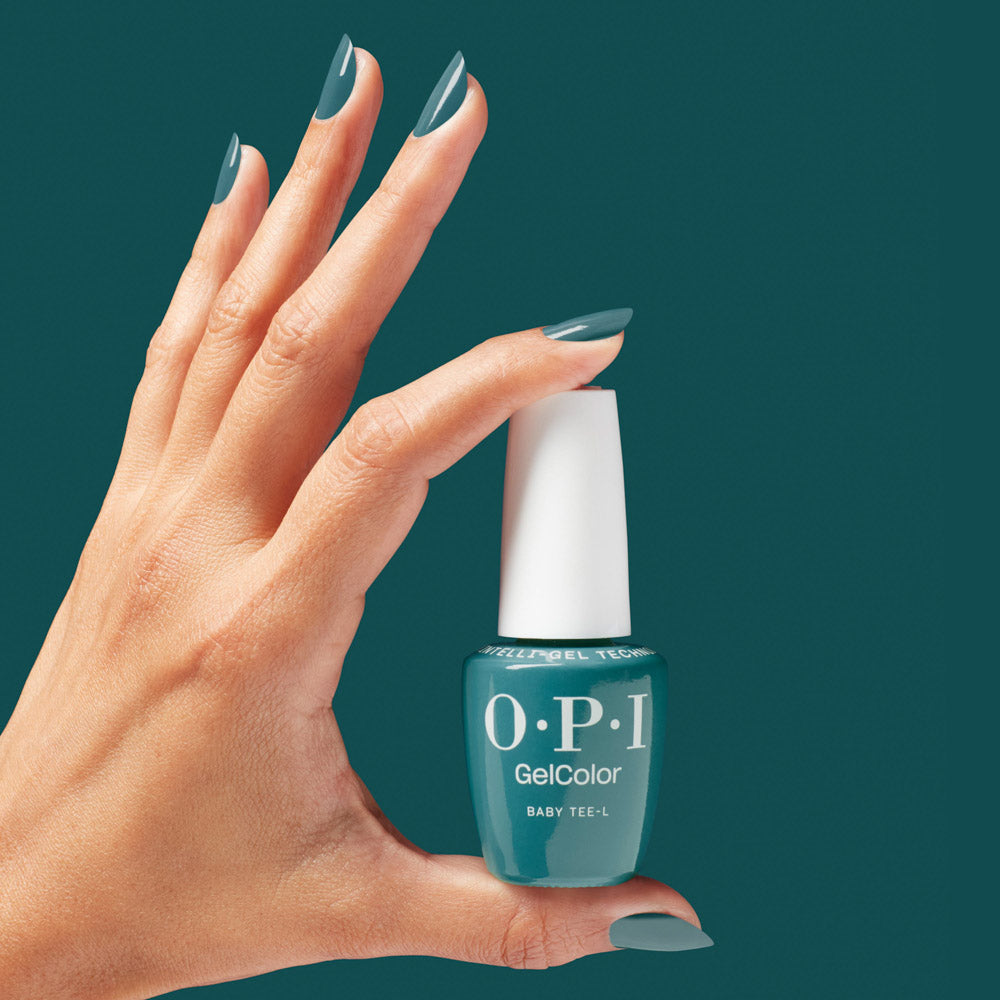 OPI Mani-tude Collection Lac de Unghii Semipermanent - Baby Tee-l 15ml Albastru