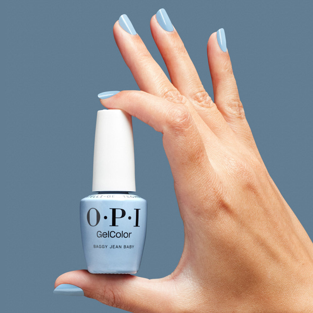 OPI Mani-tude Collection Lac de Unghii Semipermanent - Baggy Jean Baby 15ml Albastru