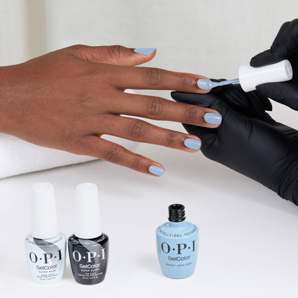 OPI Mani-tude Collection Lac de Unghii Semipermanent - Baggy Jean Baby 15ml Albastru