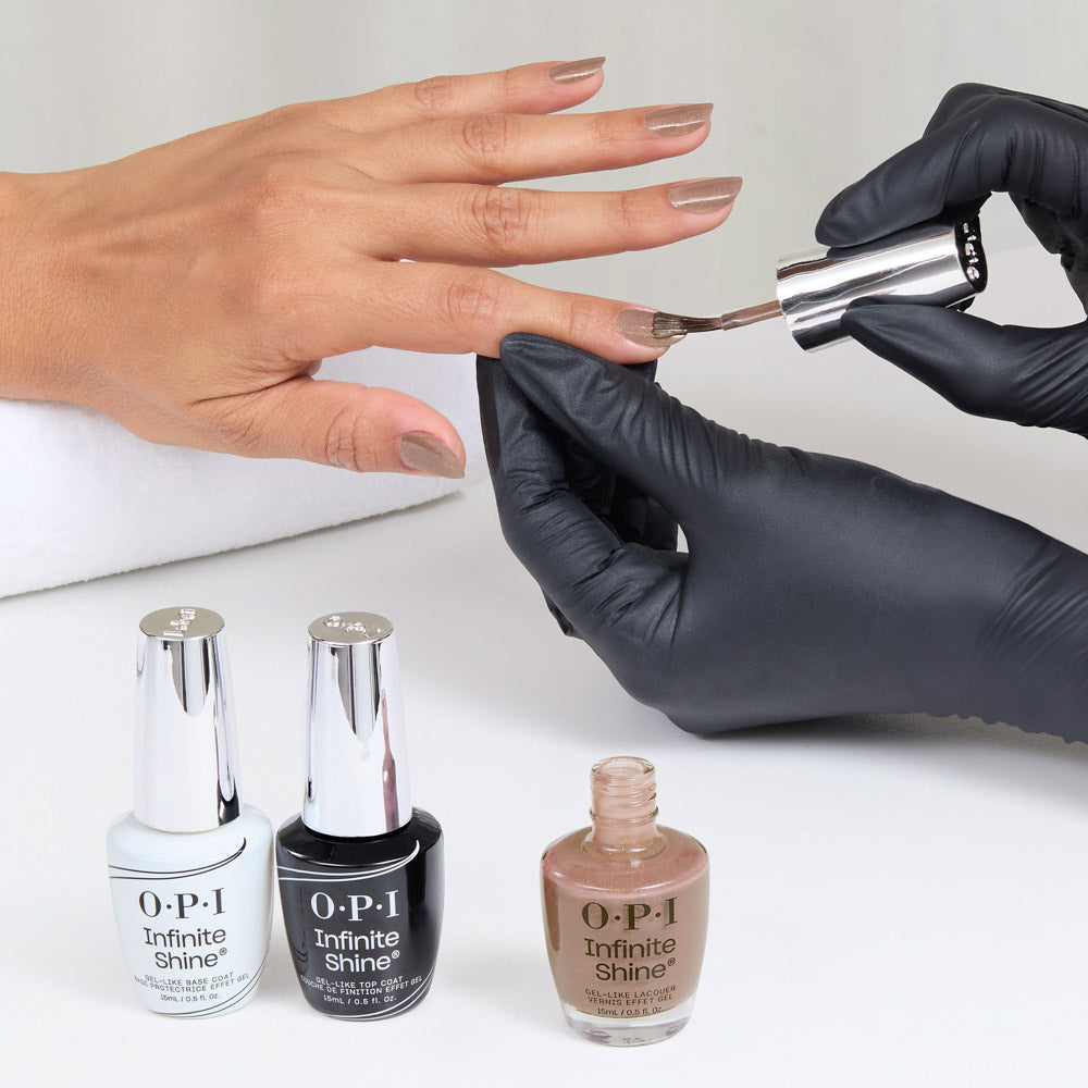 OPI Mani-tude Collection Lac de Unghii cu Efect de Gel - Track Suited Cutie 15ml Nude