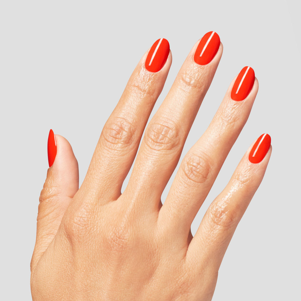 OPI Mani-tude Collection Lac de Unghii cu Efect de Gel - Mini Plaid Flirt 15ml Rosu