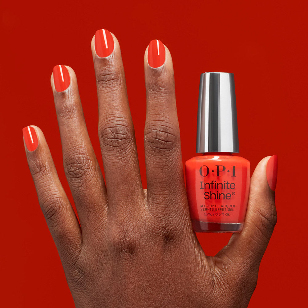 OPI Mani-tude Collection Lac de Unghii cu Efect de Gel - Mini Plaid Flirt 15ml Rosu