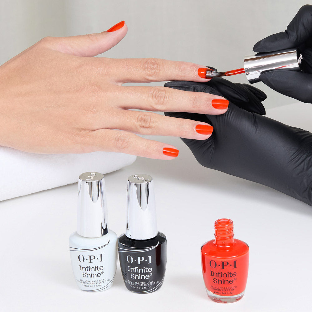 OPI Mani-tude Collection Lac de Unghii cu Efect de Gel - Mini Plaid Flirt 15ml Rosu