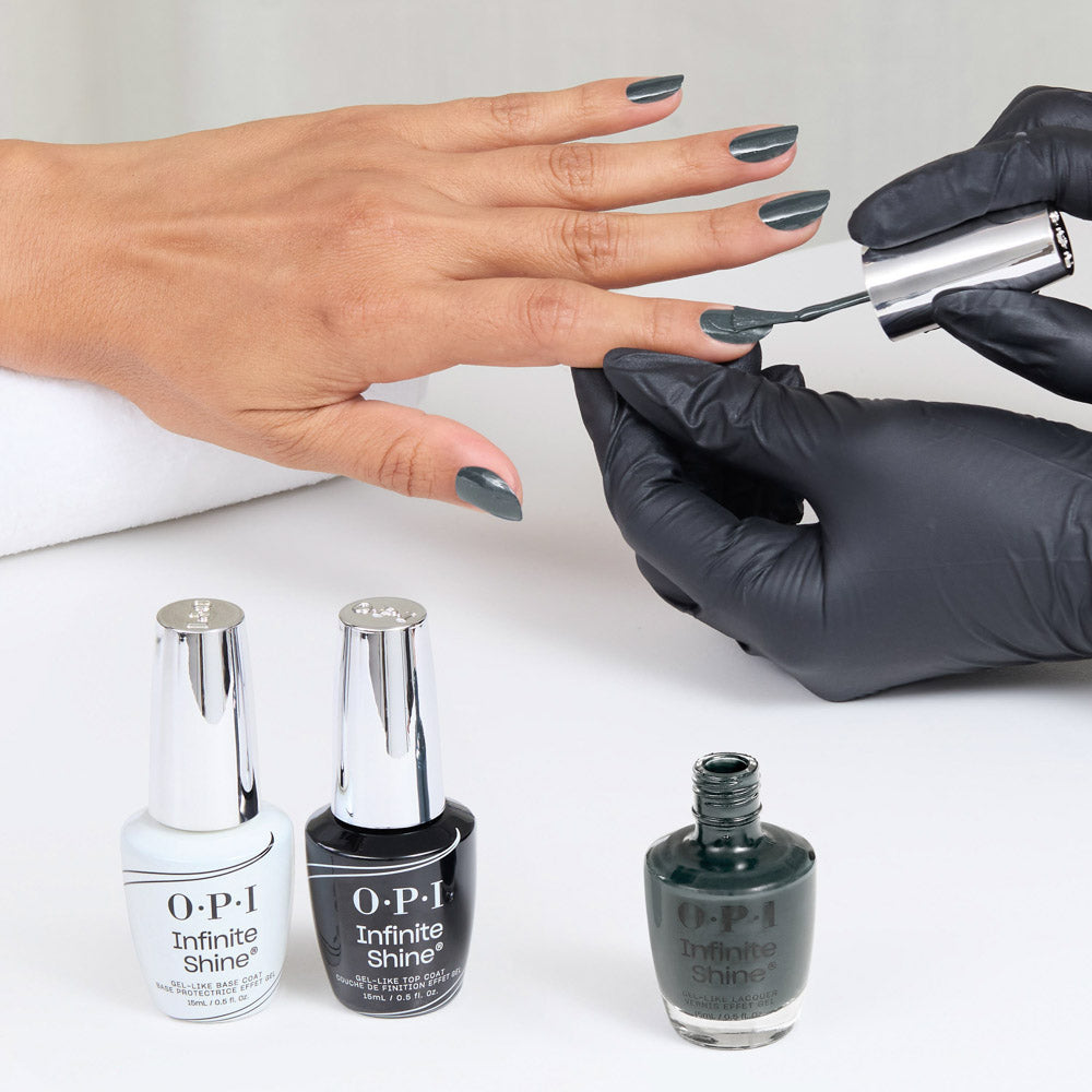 OPI Mani-tude Collection Lac de Unghii cu Efect de Gel - Get in Platform-ation 15ml Albastru
