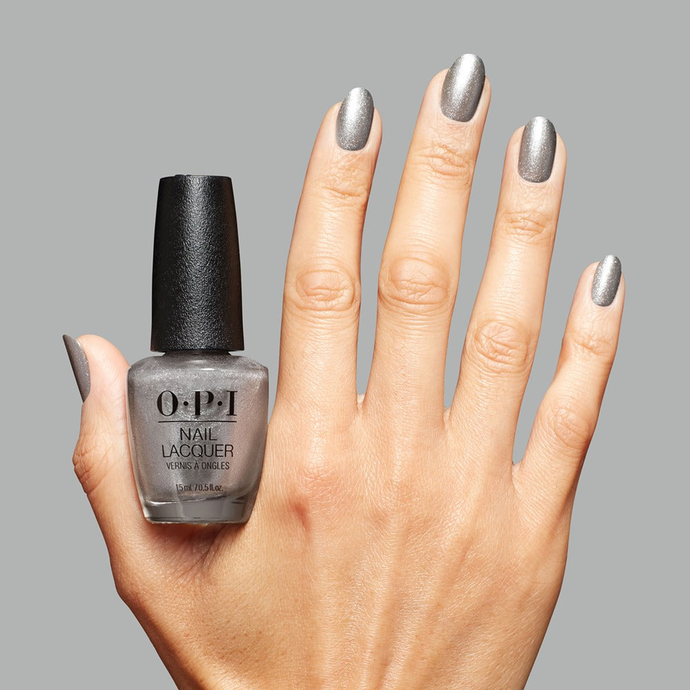 OPI Nail Lacquer OPI’m Frosted 15ml - Lac de Unghii Pigmentat Argint