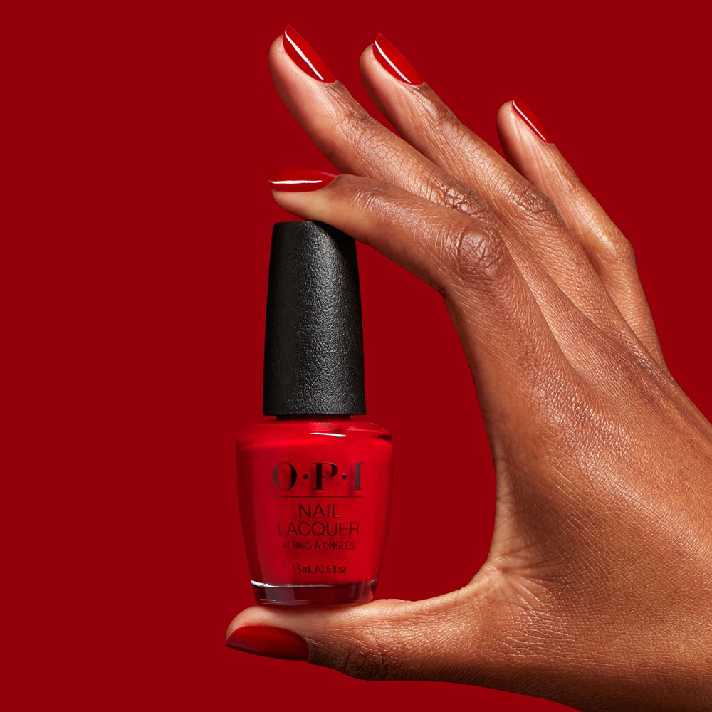 OPI Nail Lacquer Red Velvet Vixen 15ml - Lac de Unghii Pigmentat Rosu