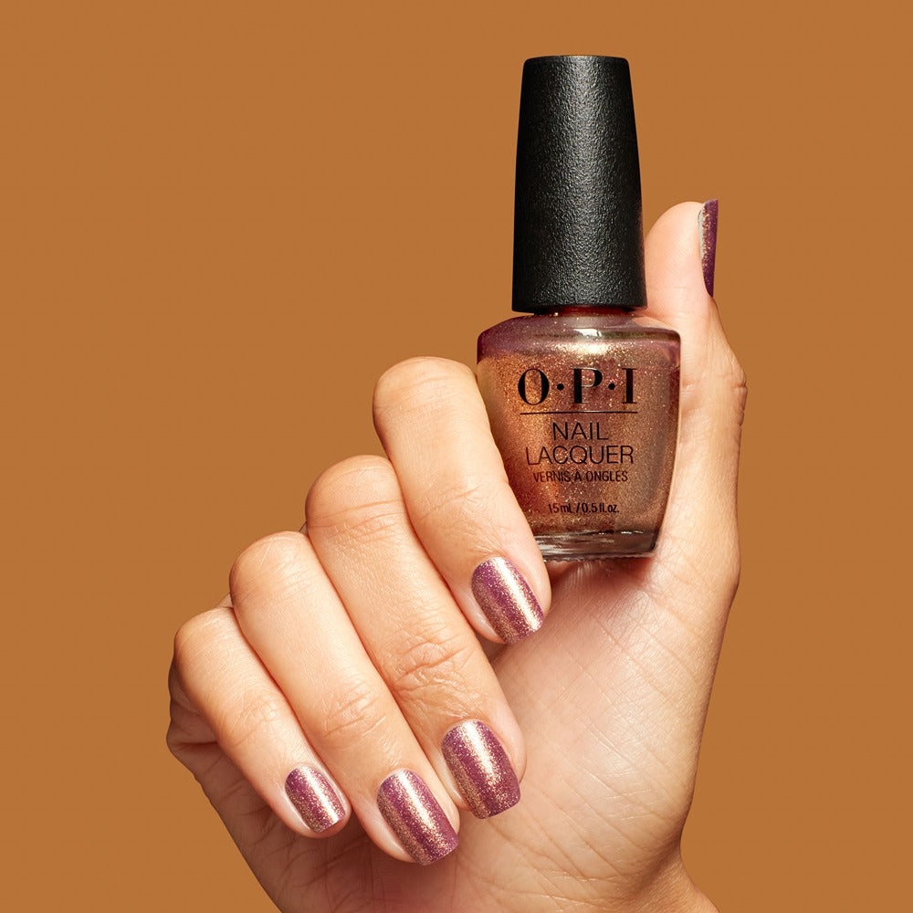 OPI Nail Lacquer Butter Me Up Toffee 15ml - Lac de Unghii Pigmentat Maro