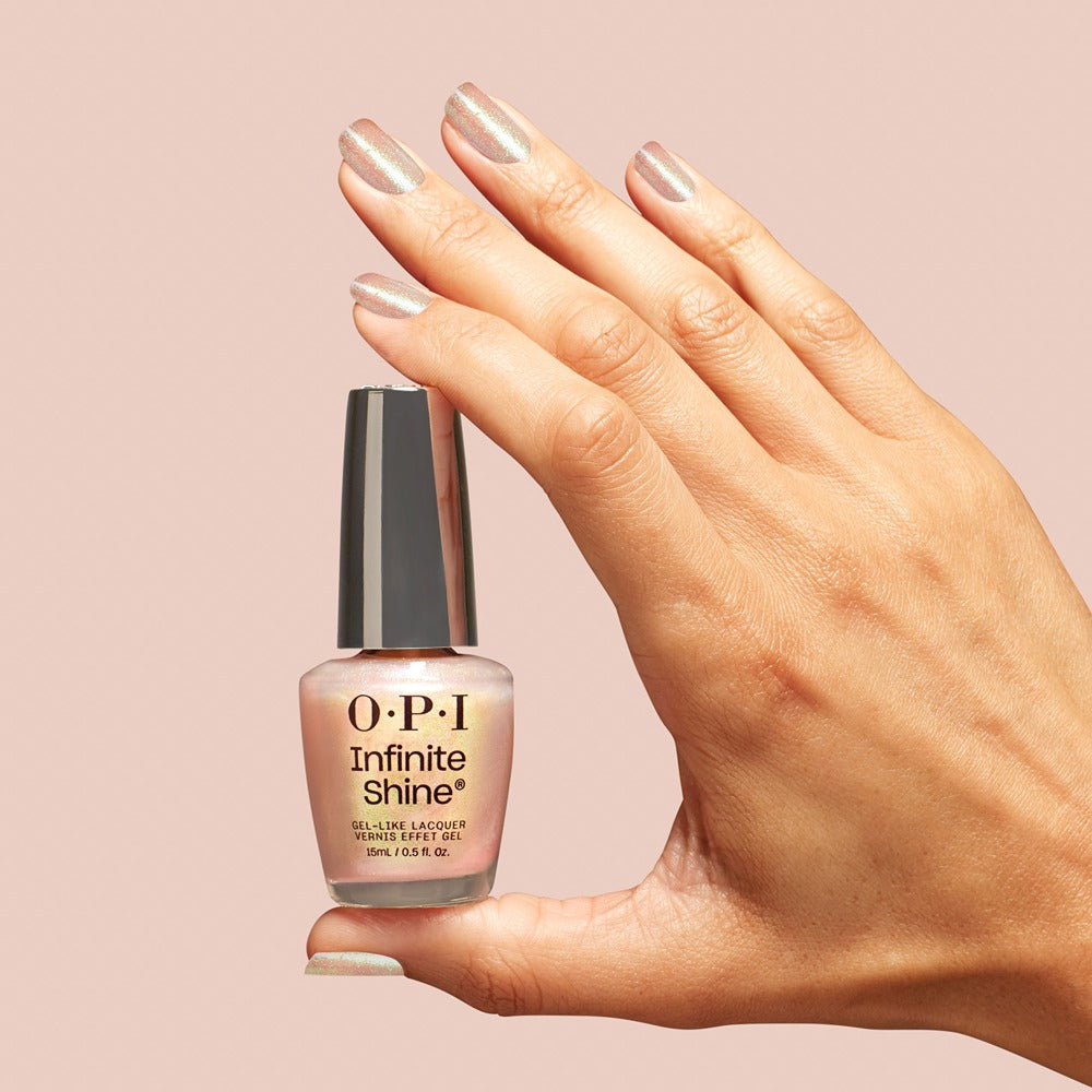 OPI Infinite Shine MarshmelloOo So Sweet 15ml - Lac de Unghii cu Efect de Gel Alb