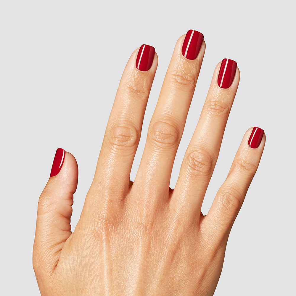 OPI Infinite Shine Gumdrop tha Ball 15ml - Lac de Unghii cu Efect de Gel Rosu