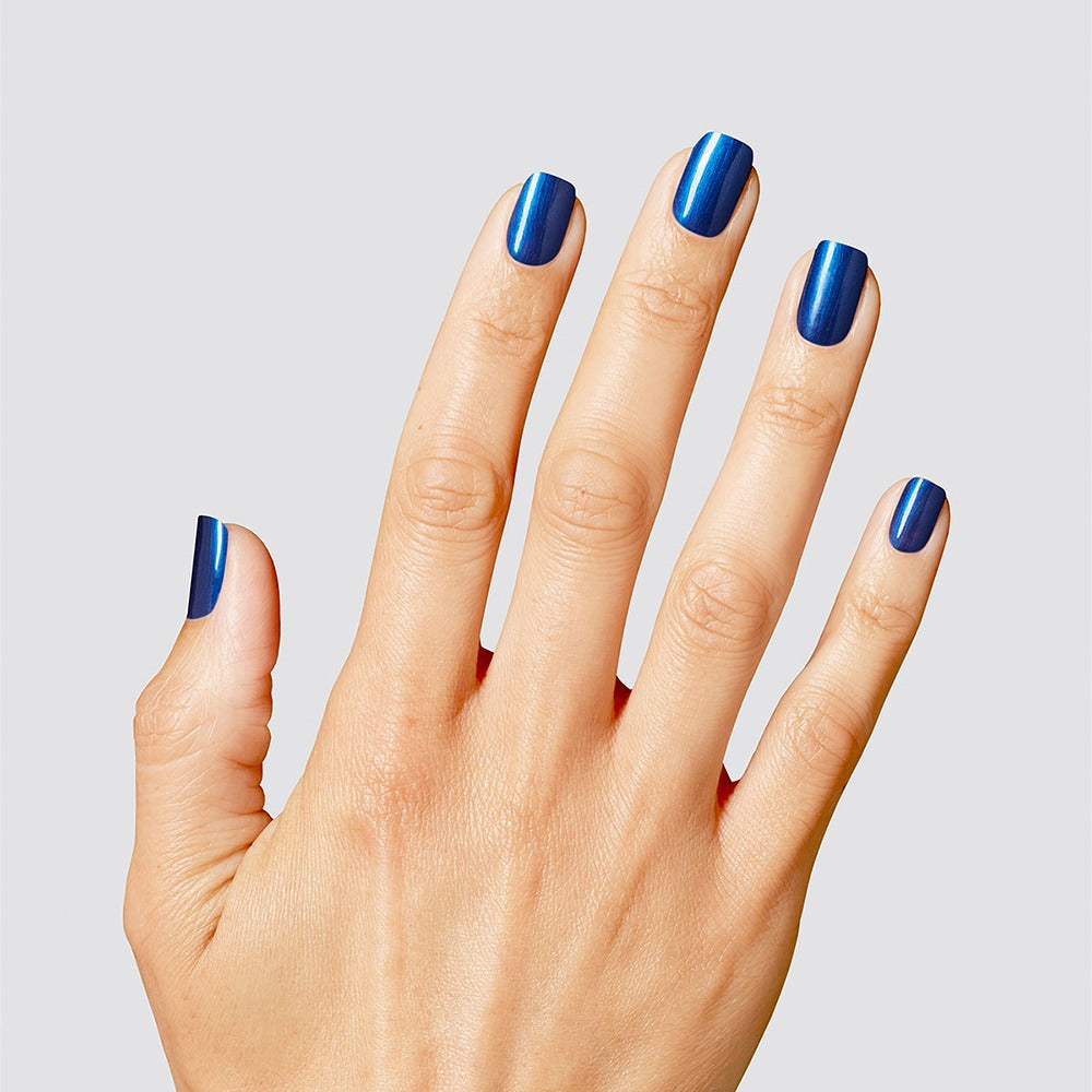 OPI Infinite Shine Sneak-a-Blue Candy 15ml - Lac de Unghii cu Efect de Gel Albastru