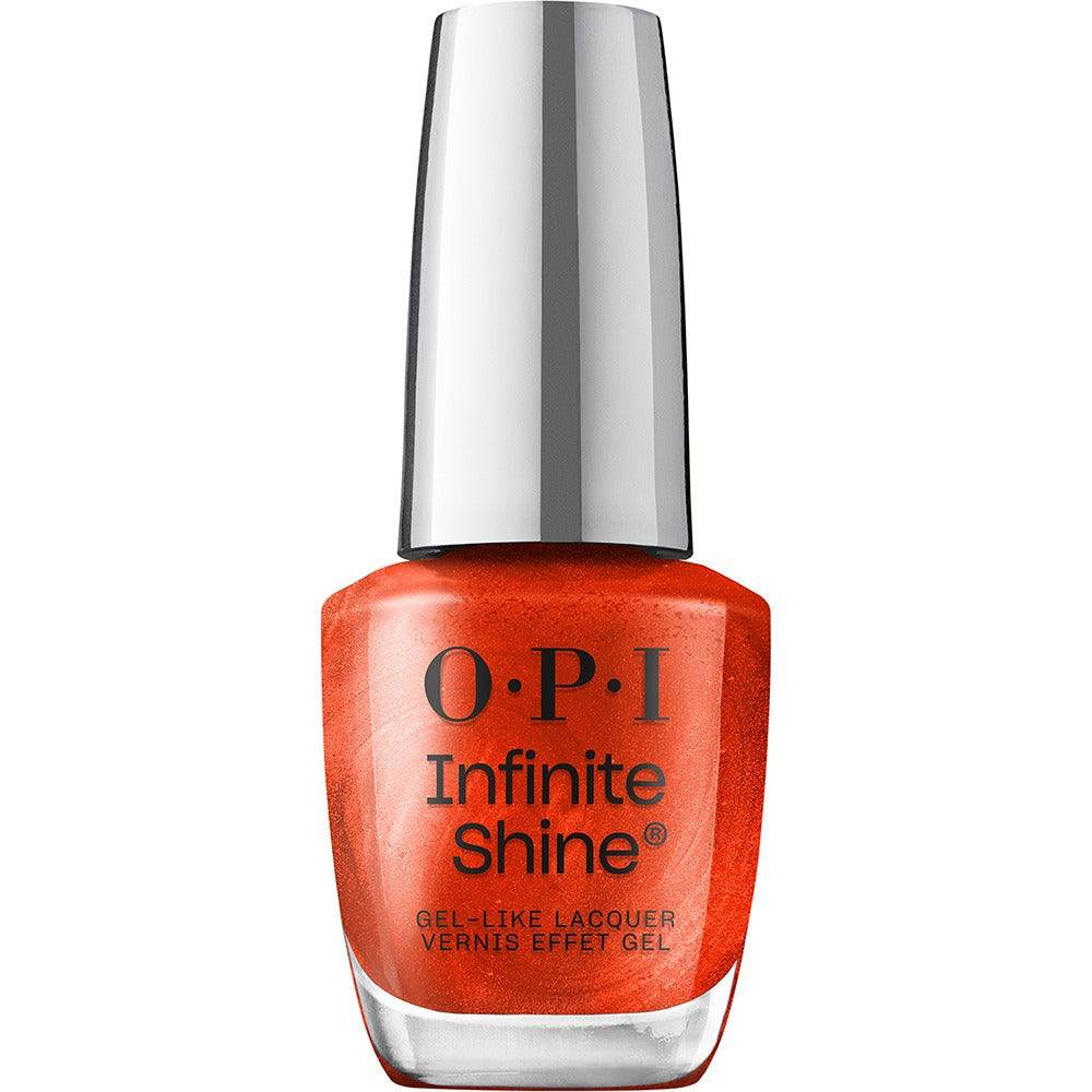 OPI Infinite Shine I’m a Natural Gingerbread 15ml - Lac de Unghii cu Efect de Gel Portocaliu