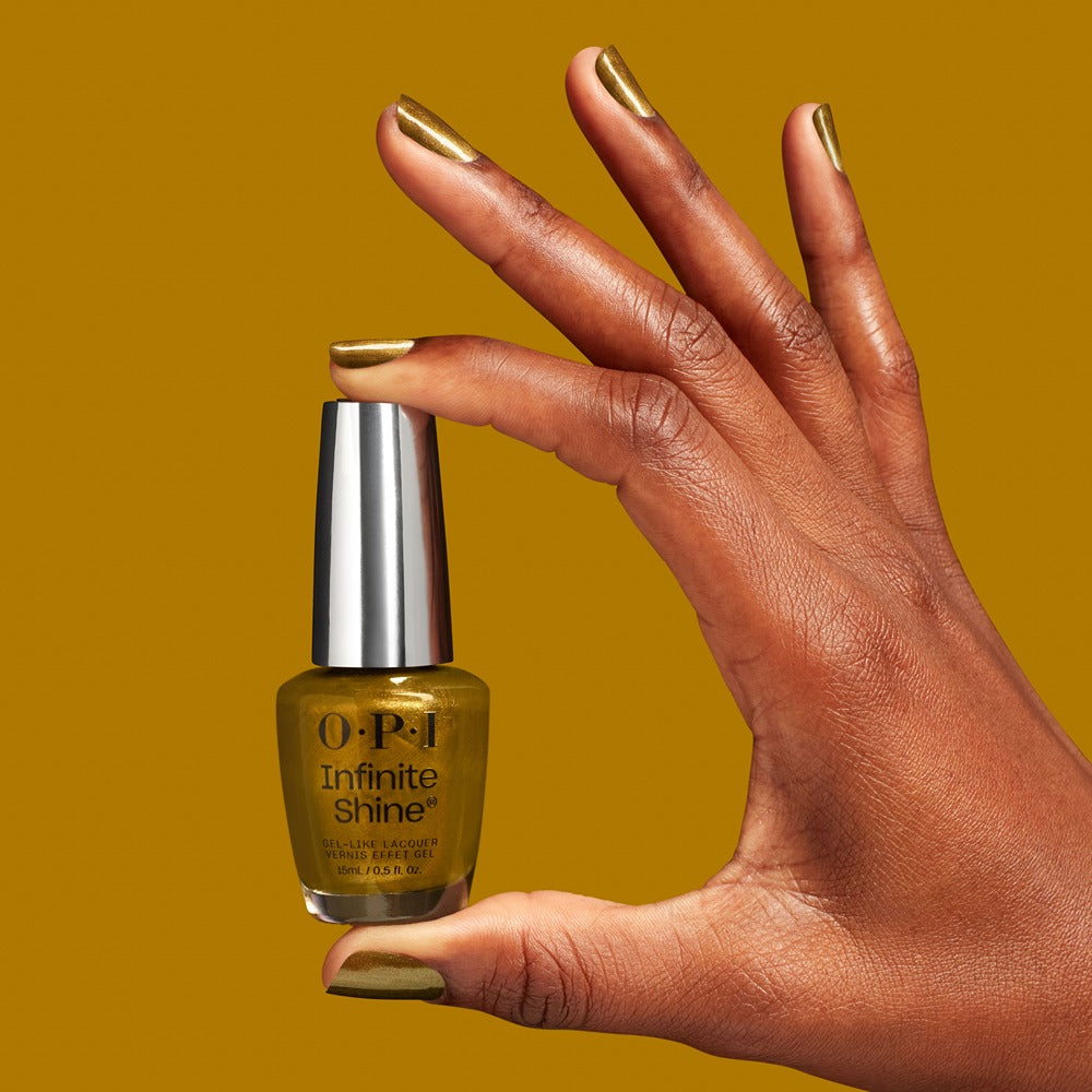 OPI Infinite Shine Have a Brittle Fun 15ml - Lac de Unghii cu Efect de Gel Maro