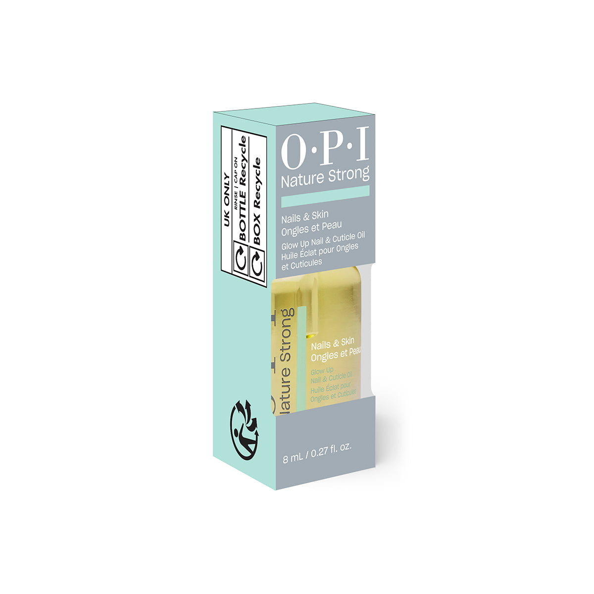 OPI Nature Strong Glow Up Nail Cuticle Oil 8ml - Ulei Pentru Cuticule si Unghii