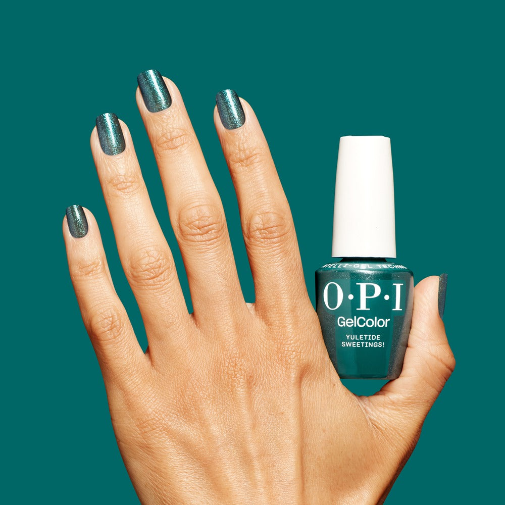 OPI Gel Color Yuletide Sweetings! 15ml - Lac de Unghii Semipermanent Verde