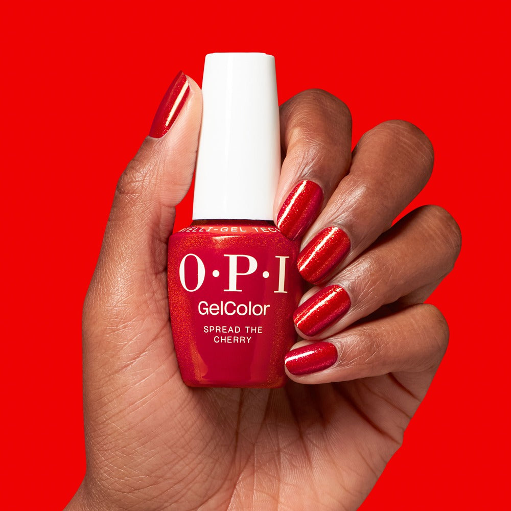 OPI Gel Color Spread the Cherry 15ml - Lac de Unghii Semipermanent Rosu
