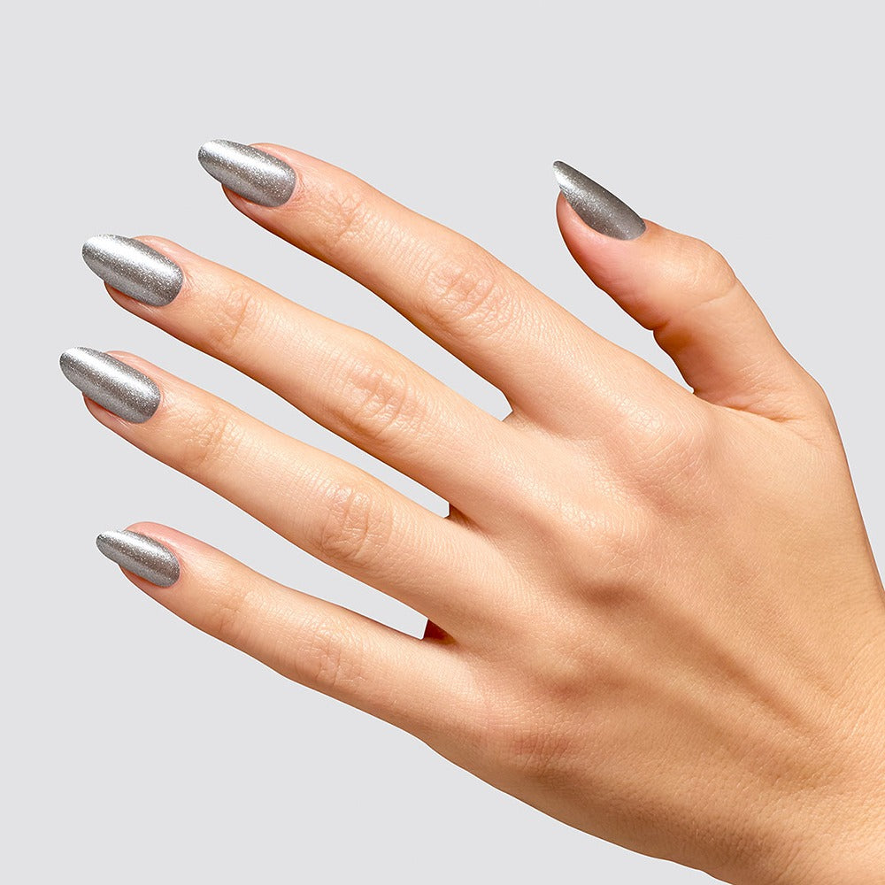 OPI Gel Color OPI’m Frosted 15ml - Lac de Unghii Semipermanent Argint