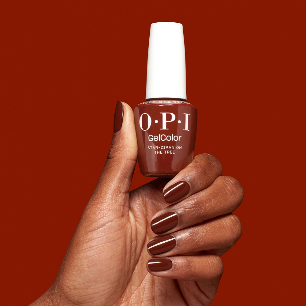 OPI Gel Color Star-Zipan on The Tree - 15ml Lac de Unghii Semipermanent Maro