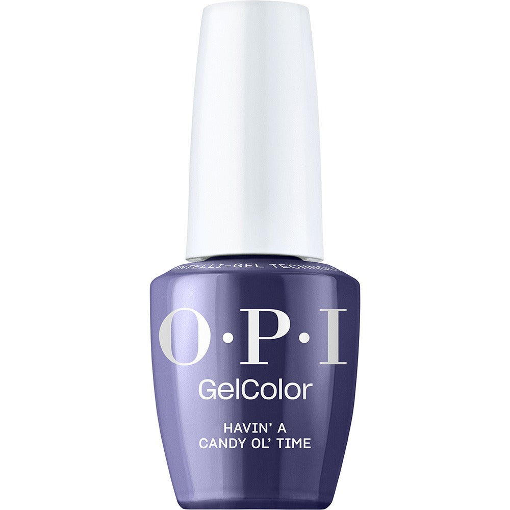 OPI Gel Color Havin’ a Candy Ol’ Time 15ml - Lac de Unghii Semipermanent Albastru