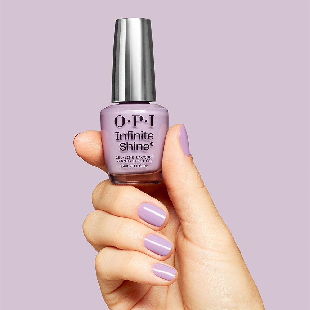 OPI Infinite Shine What's Not To Lilac? Mov 15ml - Lac de Unghii cu Efect de Gel