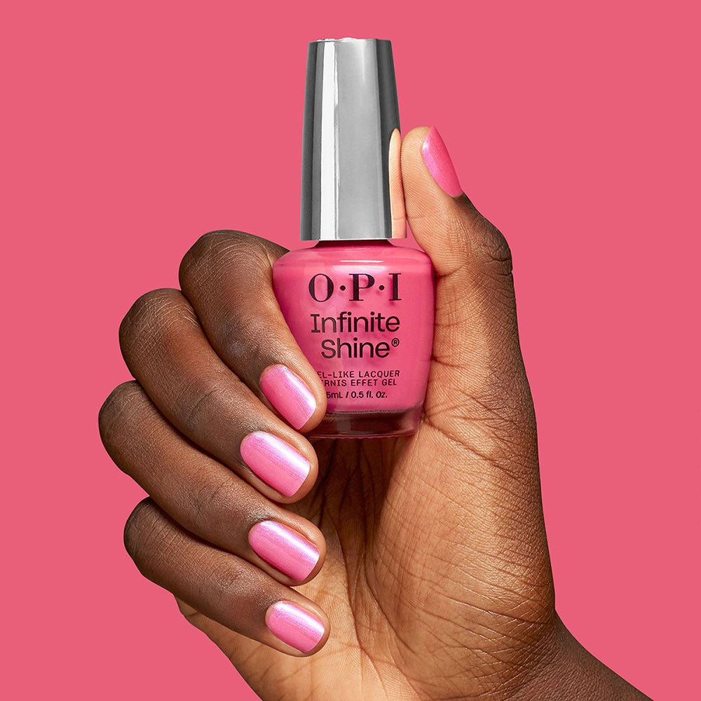 OPI Infinite Shine Good Nighty Aphrodite Roz 15ml - Lac de Unghii cu Efect de Gel