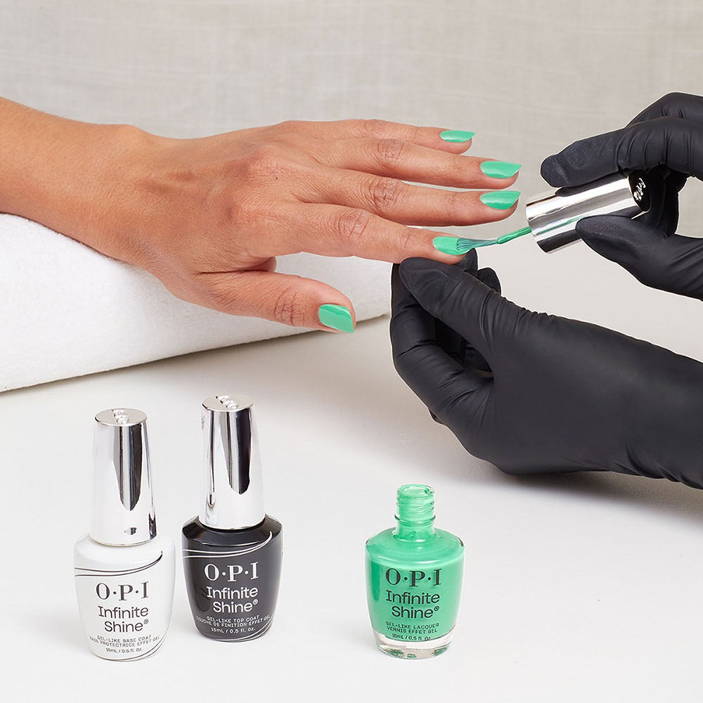 OPI Infinite Shine Big Apple Green Verde 15ml - Lac de Unghii cu Efect de Gel