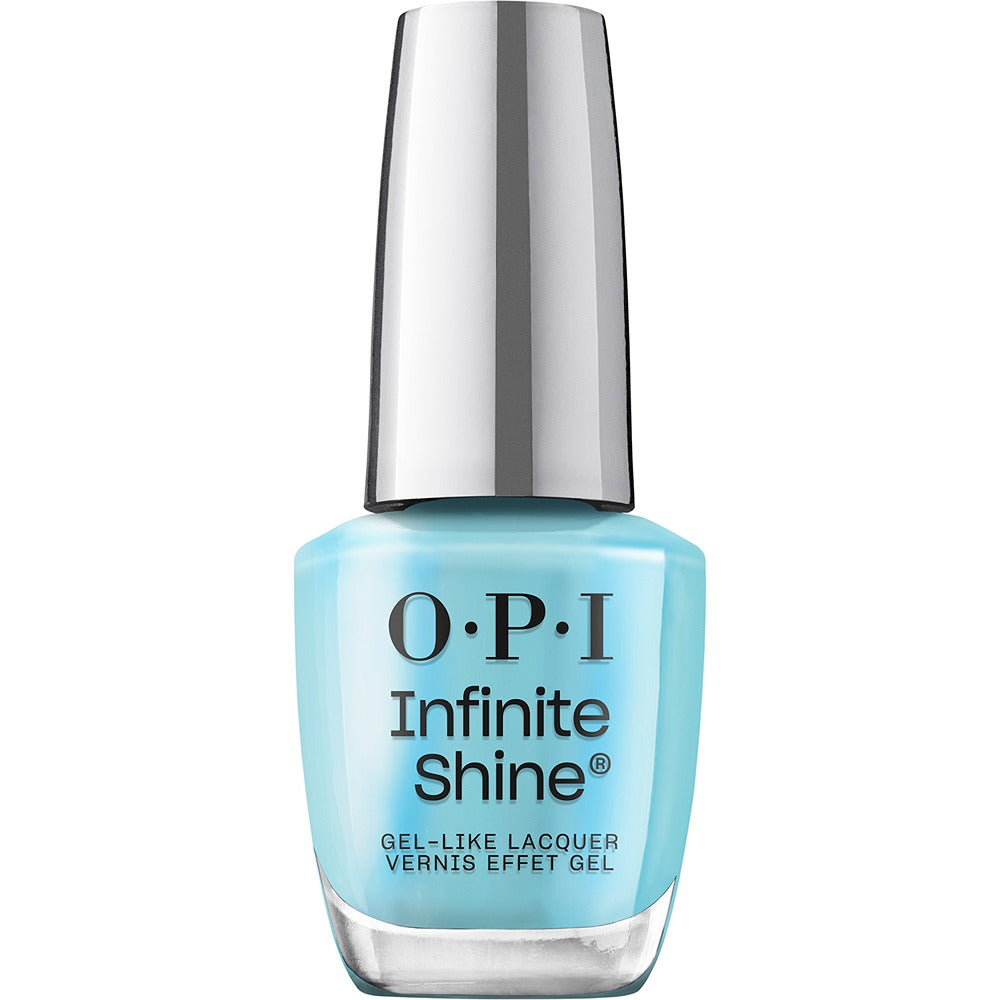 OPI Infinite Shine Sea Me Now Albastru 15ml - Lac de Unghii cu Efect de Gel