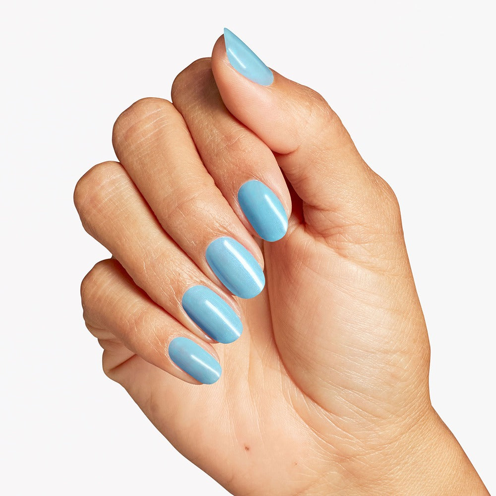 OPI Infinite Shine Sea Me Now Albastru 15ml - Lac de Unghii cu Efect de Gel
