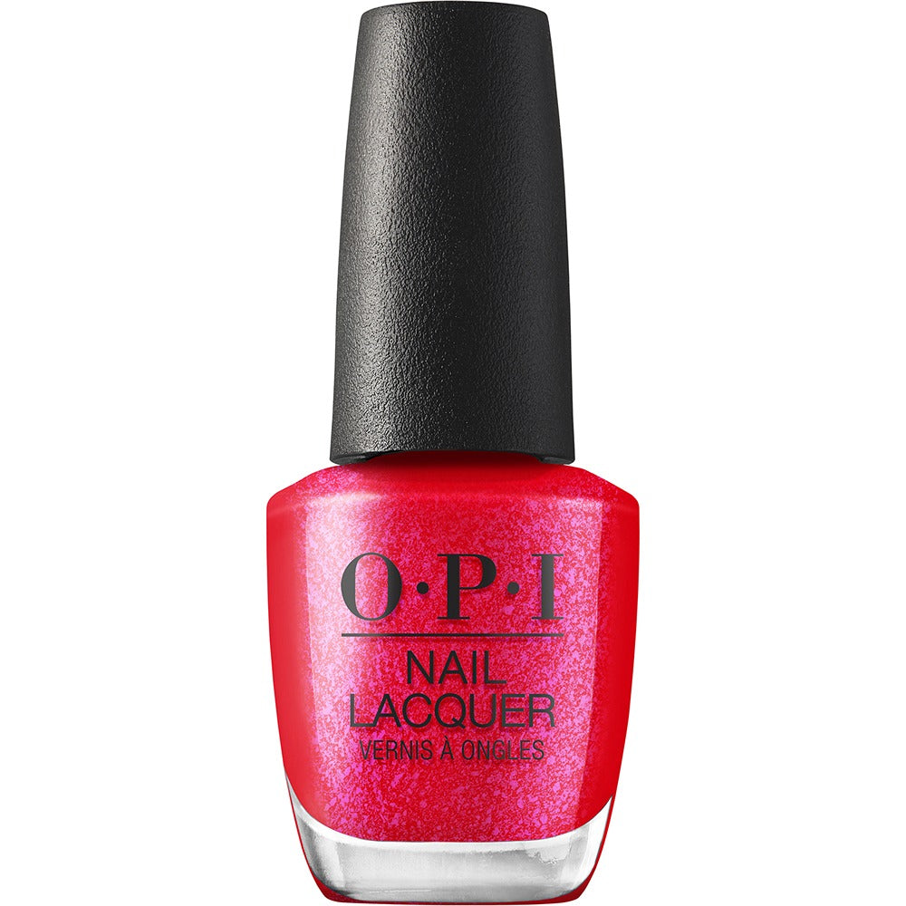 OPI Nail Lacquer Big Apple Energy Rosu 15ml - Lac de Unghii Pigmentat