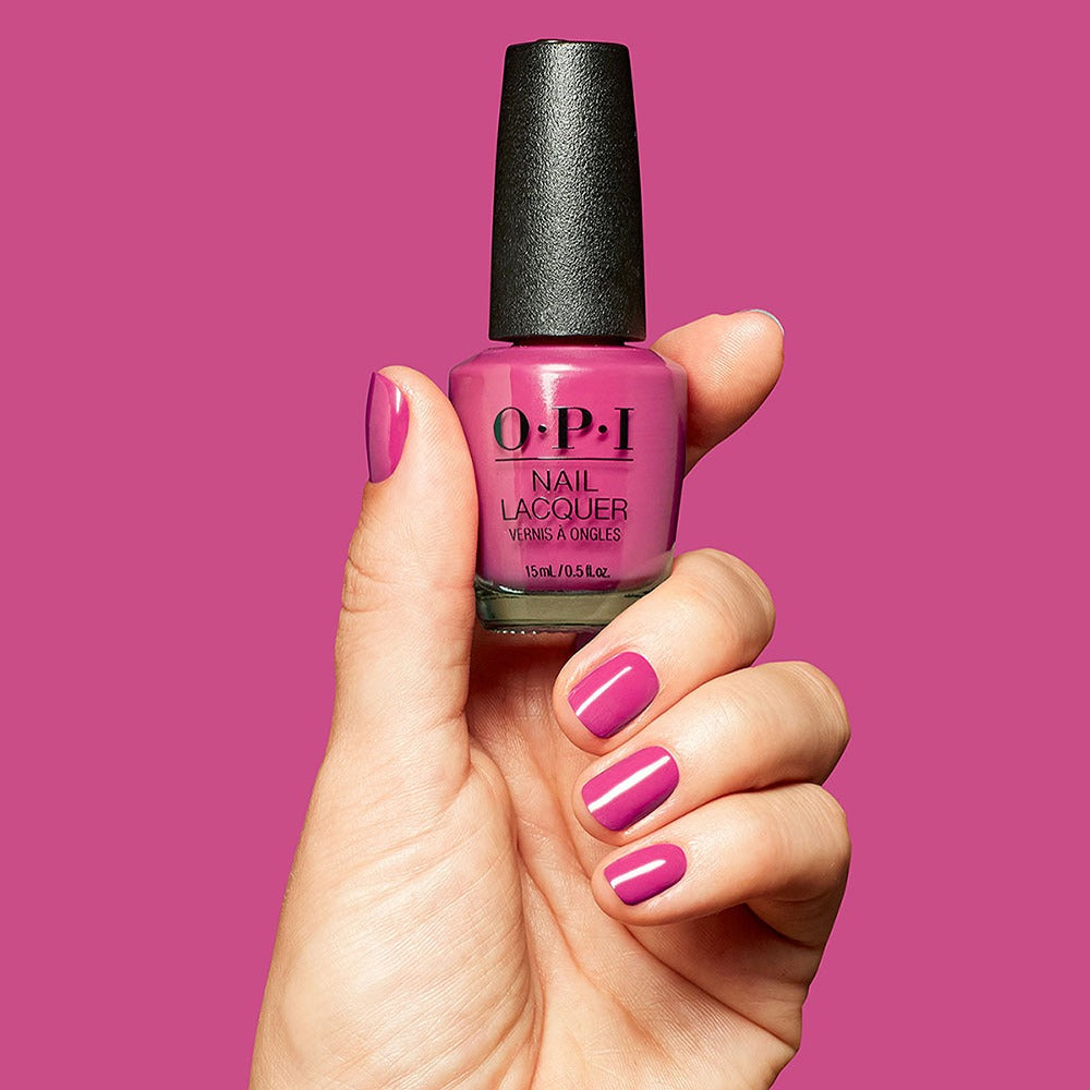 OPI Nail Lacquer Strawberry Cosmo Roz 15ml - Lac de Unghii Pigmentat