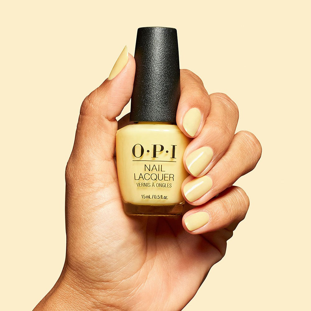 OPI Nail Lacquer Sunny Bunny Galben 15ml - Lac de Unghii Pigmentat