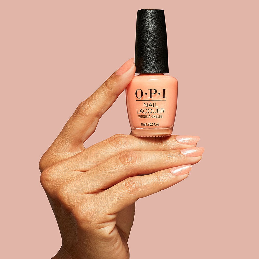 OPI Nail Lacquer Queens Rule Portocaliu 15ml - Lac de Unghii Pigmentat