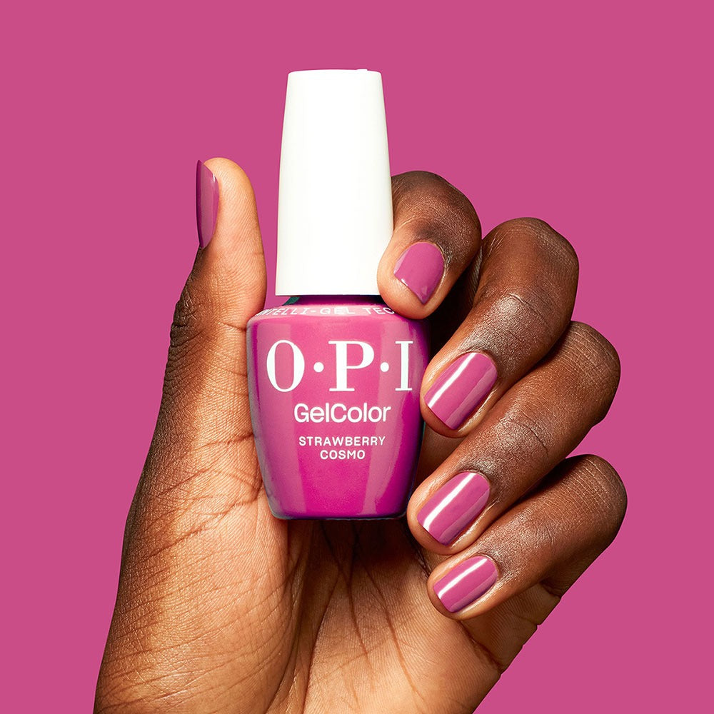 OPI Gel Color Strawberry Cosmo Roz Hema-Free 15ml - Lac de Unghii Semipermanent