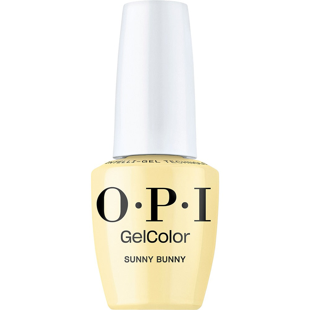 OPI Gel Color Sunny Bunny Galben Hema-Free 15ml - Lac de Unghii Semipermanent