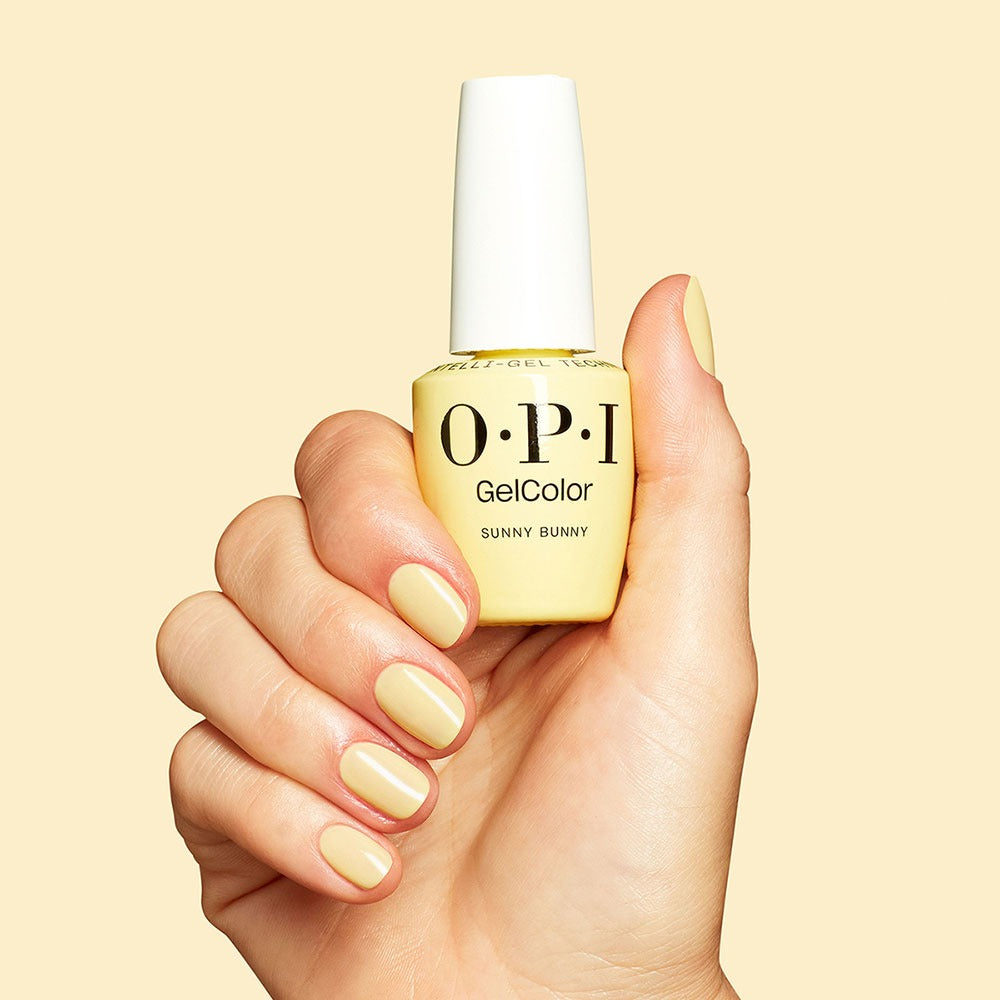 OPI Gel Color Sunny Bunny Galben Hema-Free 15ml - Lac de Unghii Semipermanent
