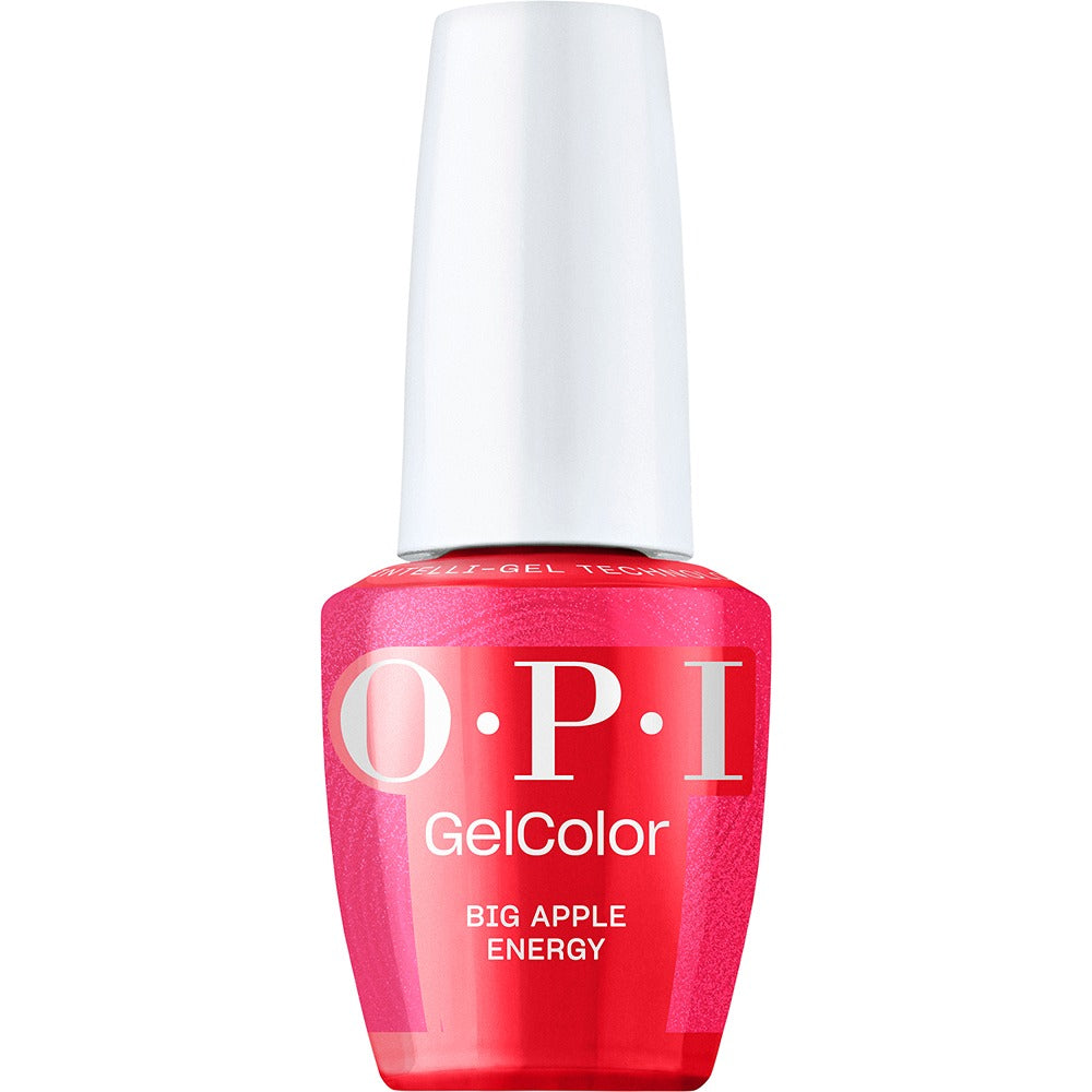 OPI Gel Color Big Apple Energy Rosu Hema-Free 15ml - Lac de Unghii Semipermanent