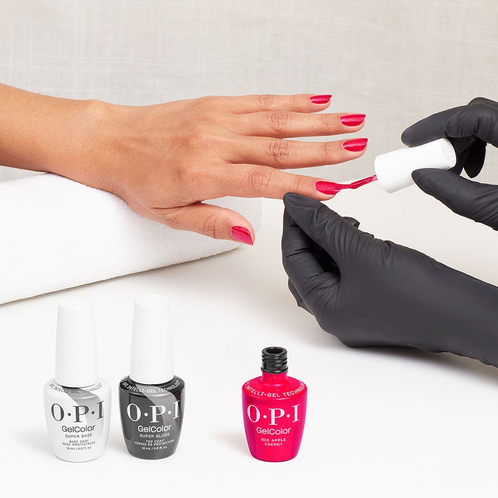 OPI Gel Color Big Apple Energy Rosu Hema-Free 15ml - Lac de Unghii Semipermanent