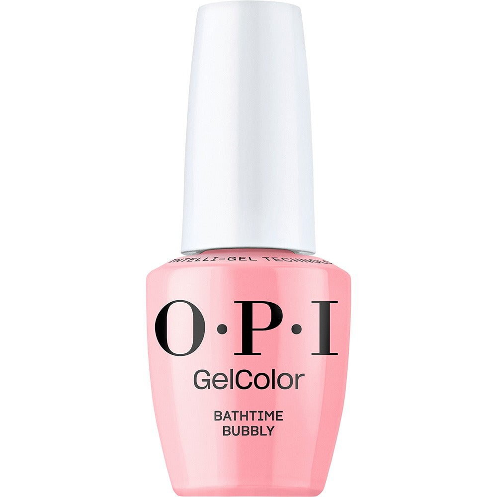 OPI Gel Color Bathtime Bubbly 15ml Roz Hema-Free 15ml - Lac de Unghii Semipermanent
