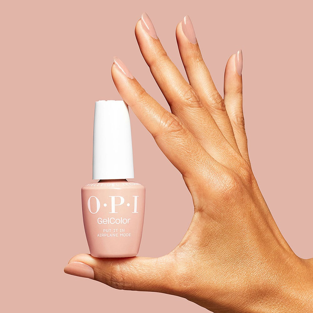 OPI Gel Color Put it in Airplane Mode Nude Hema-Free 15ml - Lac de Unghii Semipermanent