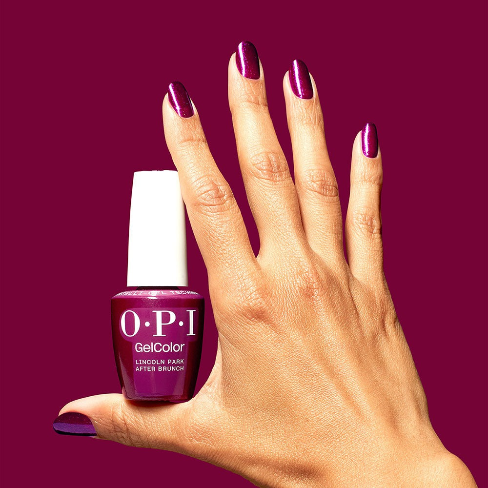 OPI Gel Color Lincoln Park After Brunch Mov Hema-Free 15ml - Lac de Unghii Semipermanent