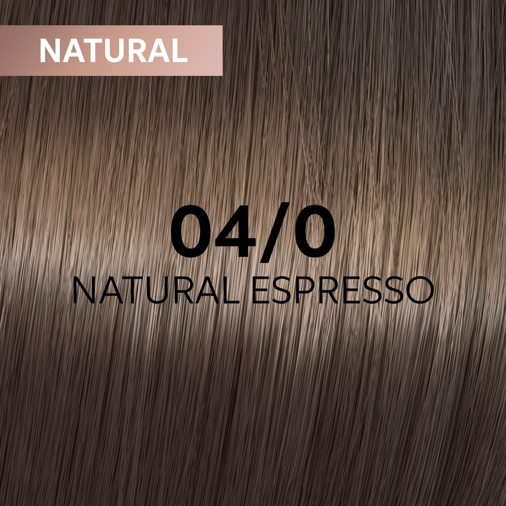 Wella Professionals Shinefinity Zero Lift Glaze, 04/0 Natural Espresso - Vopsea Demipermanenta 60ml