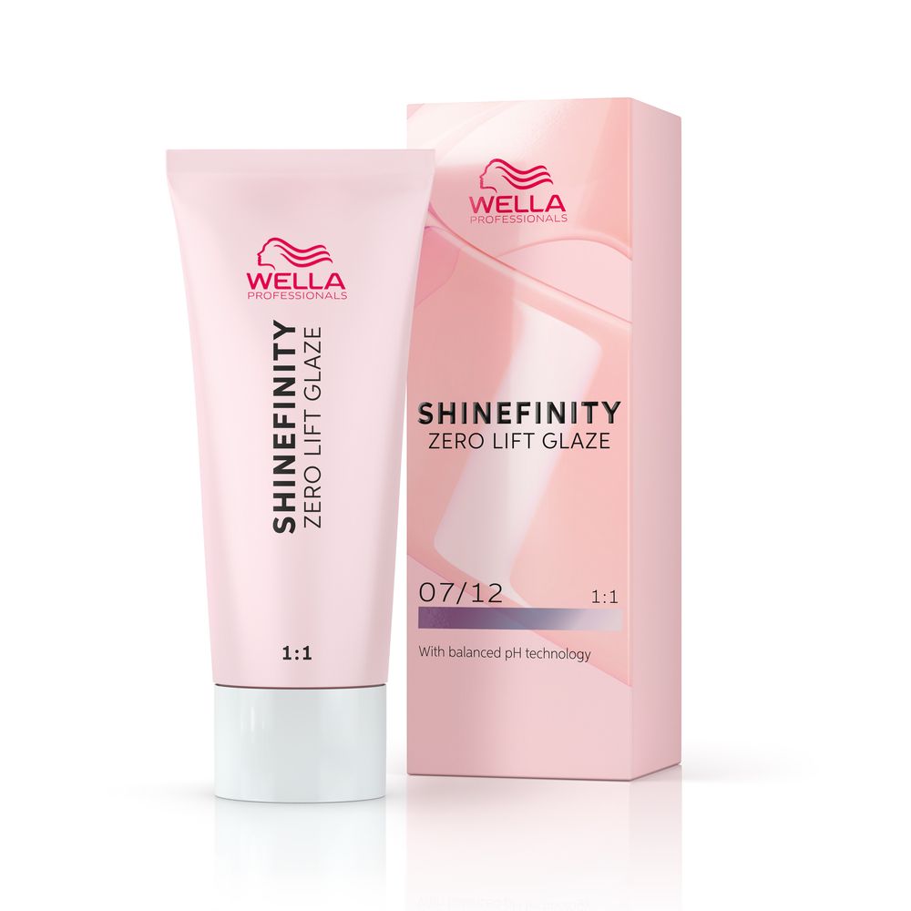 Wella Professionals Shinefinity Zero Lift Glaze, 07/12 Cool Mushroom - Vopsea Demipermanenta 60ml