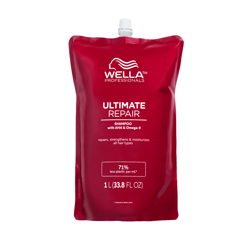 Wella Professionals Care Ultimate Repair Pouch Shampoo - Rezerva 1000ml - Beauty Lounge
