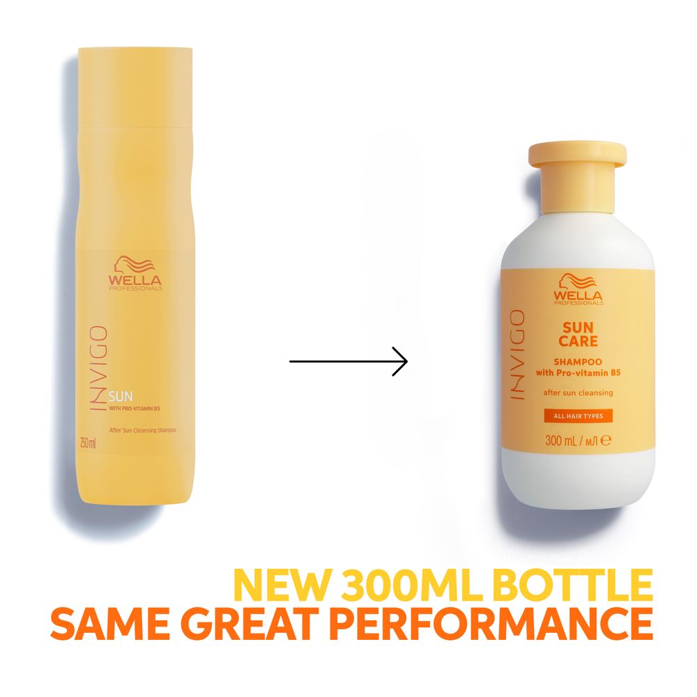 Wella Professionals Invigo Sun Shampoo 300ml - Sampon Reparator Dupa Expunerea la Soare