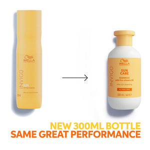 Wella Professionals Invigo Sun Shampoo 300ml - Sampon Reparator Dupa Expunerea la Soare