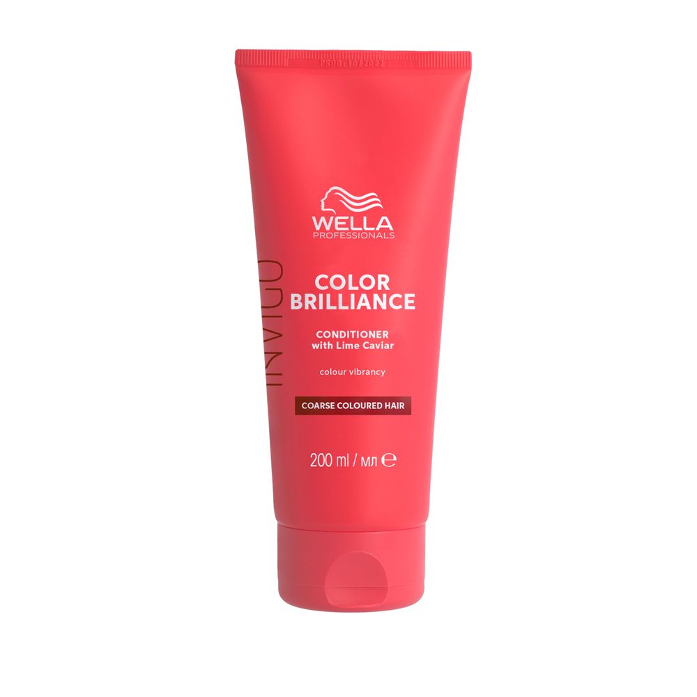 Wella Professionals Invigo Brilliance Conditioner Coarse 200ml - Balsam pentru Par Vopsit Fir Gros